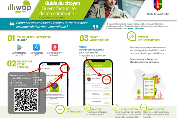 Laval-Pradel, une commune connectée !