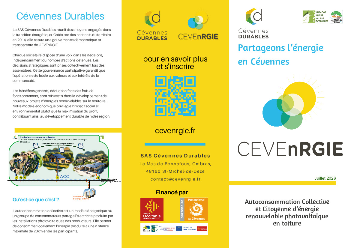 CEVEnRGIE : réunion d’information